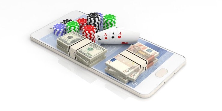Secure payment methods illustration with mobile device
